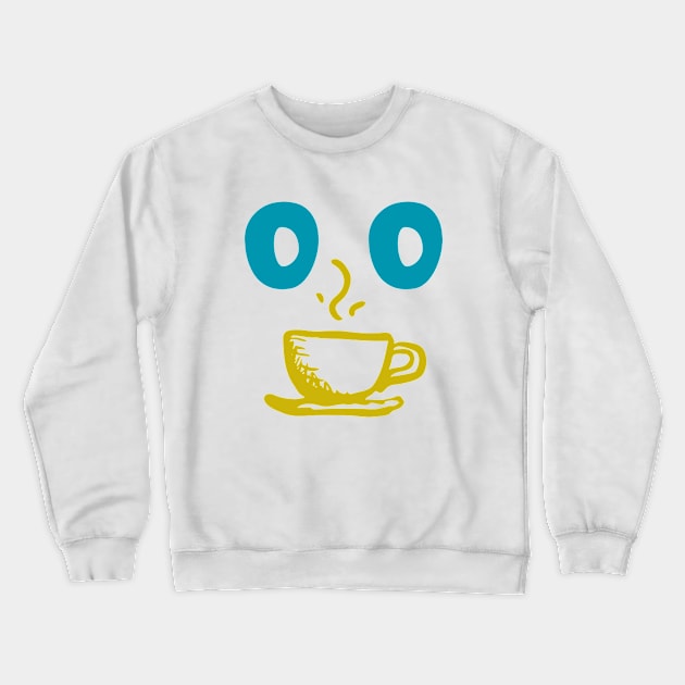 Coffee N Donuts Crewneck Sweatshirt by Snapdragon